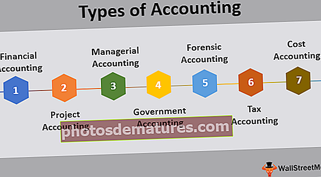 Mga uri ng Accounting