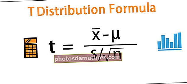 Т Формула дистрибуције