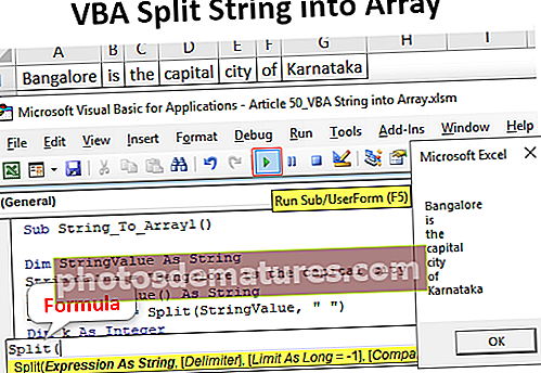 VBA Split String into Array