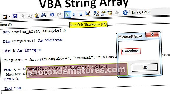 VBA String Array