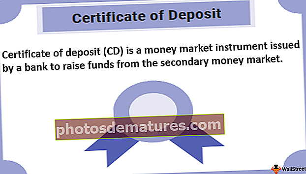 Sertipiko ng Deposit (CD)