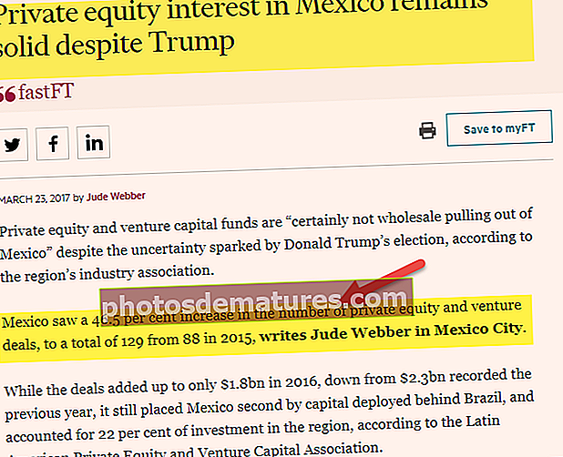 Pribadong Equity sa Mexico